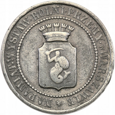 Polska medal 1885 Warszawa Wystawa Rolnicza st.3