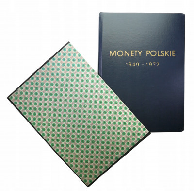 Klaser na monety polskie 1949-1972