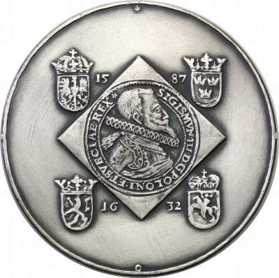 Medal Zygmunt III Waza 1980 (Korski) SREBRO st.1