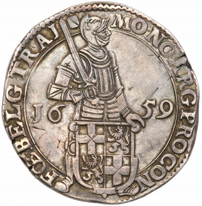 Niderlandy Silberdukat 1659 Utrecht st.3+