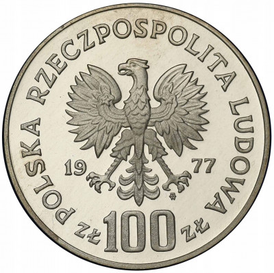 100 złotych 1977 Henryk Sienkiewicz st.L