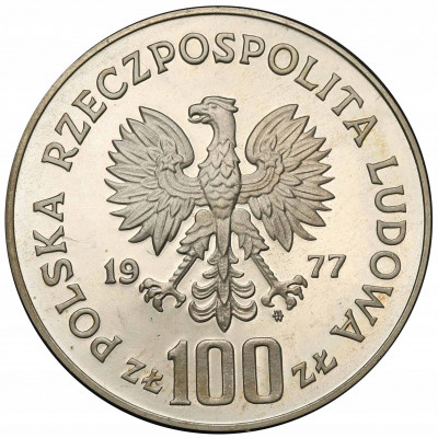 100 złotych 1977 Wawel st.L