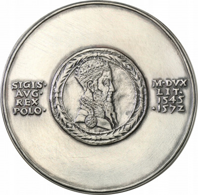 Medal Zygmunt II August 1980 (Korski) SREBRO st.1