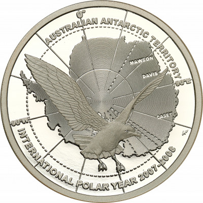 Australia 5 dolarów 2008 Antarktyka st.L