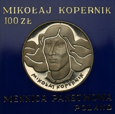 PRL. 100 złotych 1973 Kopernik st.L