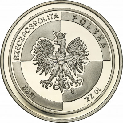 III RP 10 złotych 1999 NATO st.L