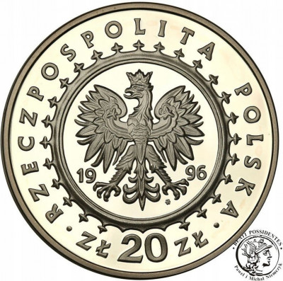 20 złotych 1996 Lidzbark Warmiński st.L