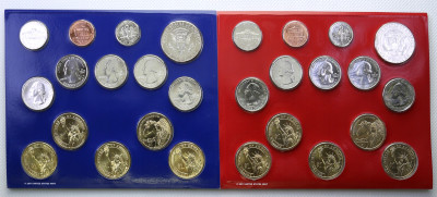 USA zestawy rocznikowe 2012 ''S'' + ''D'' st.1