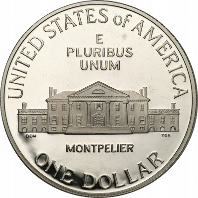 USA 1 dolar 1993 S James Madison st.L