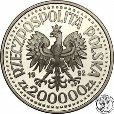 200 000 złotych 1992 Konwoje st.L-