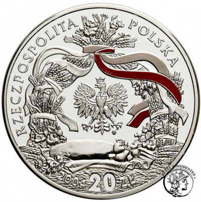 III RP 20 złotych 2004 Dożynki st.L