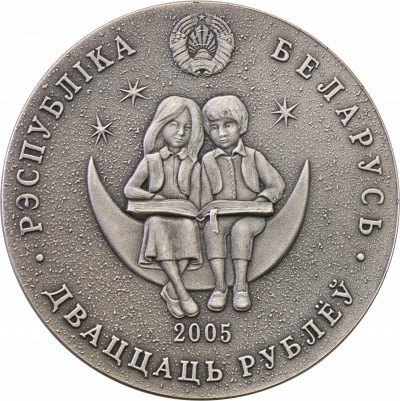 Białoruś 20 Rubli 2005 Mały Książę st.1
