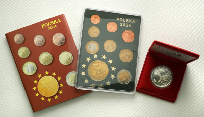 III RP projekt polskich monet Euro 2004