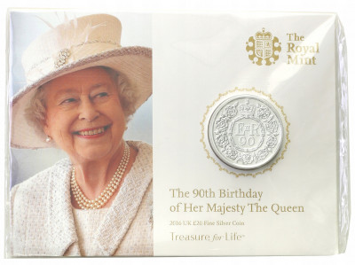 Wielka Brytania 20 funtów 2016 Elżbieta II st.1