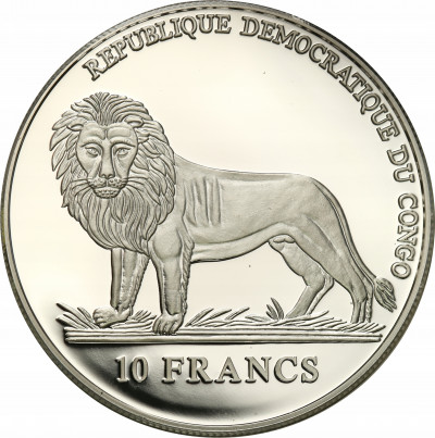 Kongo 10 franków 2006 Gwardia Szwajcarska st.L