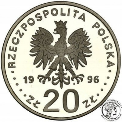 20 złotych 1996 Tysiąclecie Gdańska st.L-