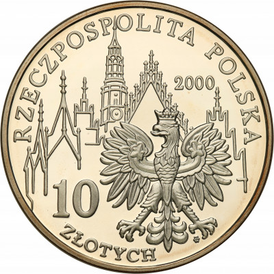 10 złotych 2000 Wrocław st.L