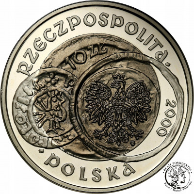 10 złotych 2000 Zjazd w Gnieźnie st.L