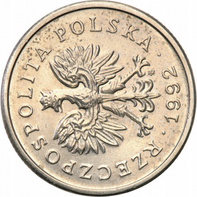 III RP 1 złoty 1992 skrętka 1200 st.1-