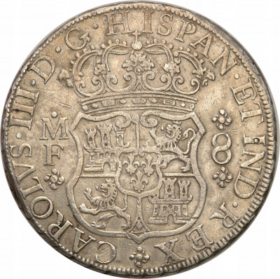 Meksyk 8 reali 1769 Mo MF st.3+