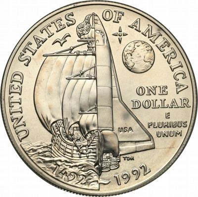USA 1 dolar 1992 D Kolumb (400 lat) st.1