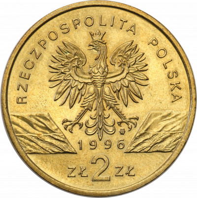 Polska 2 zł 1996 Jeż st.1