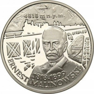 III RP 10 złotych 1999 Ernest Malinowski st.L