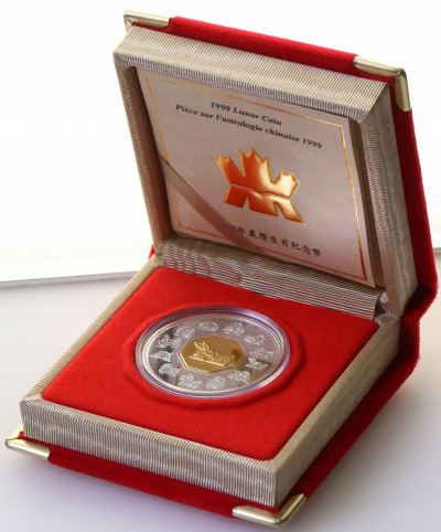 Kanada 15 dolarów 1999 rok królika st.L