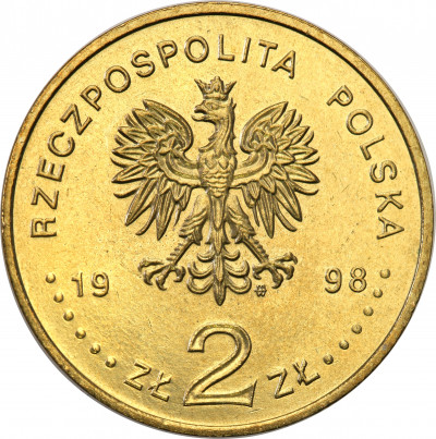 III RP 2 złote 1998 Mickiewicz st.1