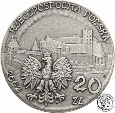 III RP. 20 złotych 2002 Malbork st.1
