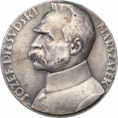 Polska medal 1930 Piłsudski KOPIA cyna st.3