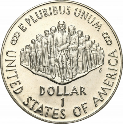 USA 1 dolar 1987 S Konstytucja SREBRO st.L