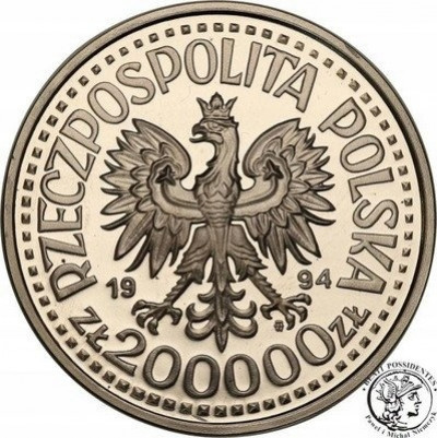 200 000 złotych 1994 Monte Cassino st.L