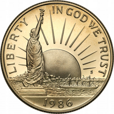 USA 1/2 dolara (50 centów) 1986 Imigranci st.L