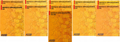 KOMPLET 2 złote GN 1995-2014 w albumach