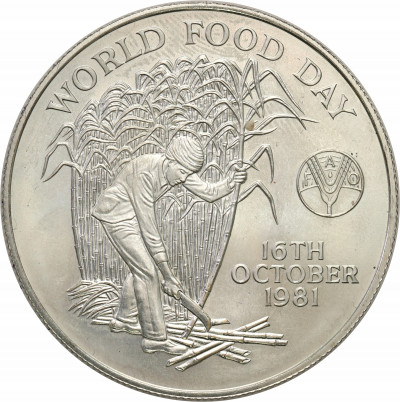 Mauritius 10 Rupii 1981 FAO st.1