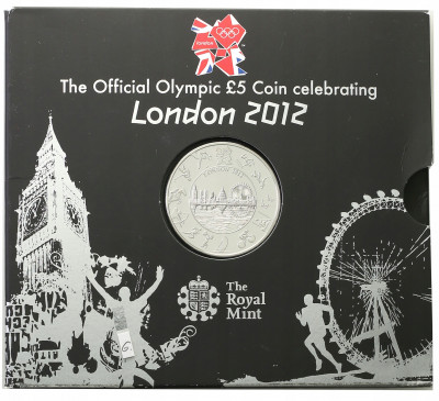 W.Brytania 5 funtów 2012 Olimpiada Londyn (BU) st1