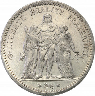 Francja 5 franków 1875 st.2