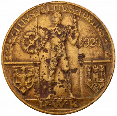 II RP medal sportowy Poznań 1929 st.4