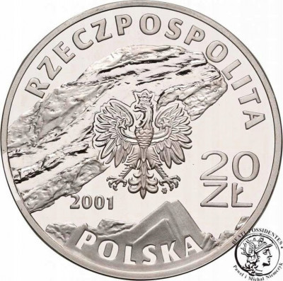20 złotych 2001 Wieliczka st.L