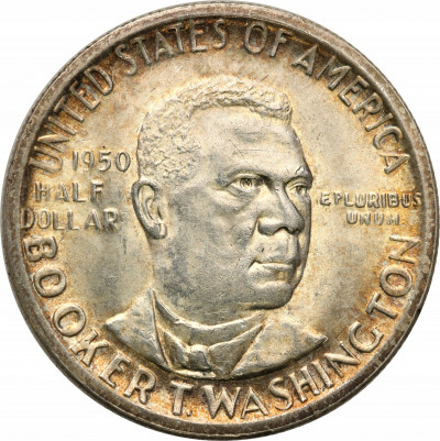 USA 1/2 dolara 1950 S Booker T. Washington st.1