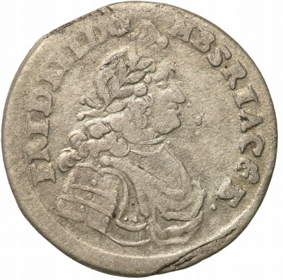 Niemcy Prusy 3 grosze 1695 SD Królewiec st.3+