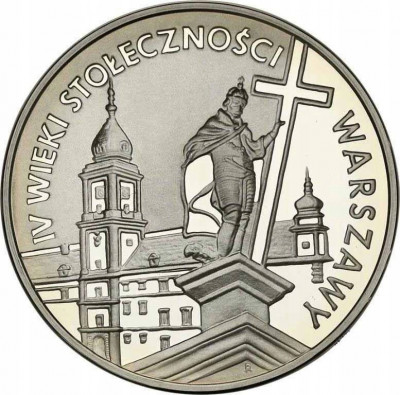 20 złotych 1996 stołeczność Warszawy st.L/L-