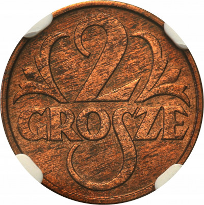 II RP 2 grosze 1935 PCGS MS64 RB (2MAX)