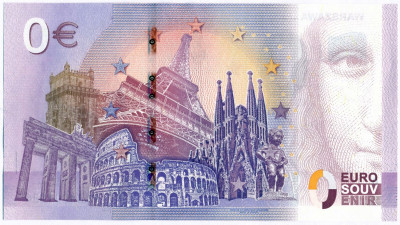 Banknot 0 Euro Warszawa - tylko 5000 egzemplarzy!