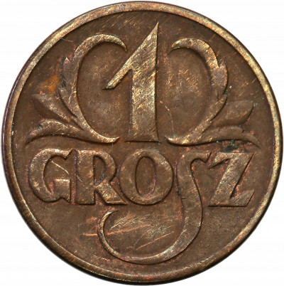 II RP 1 grosz 1927 st.2-