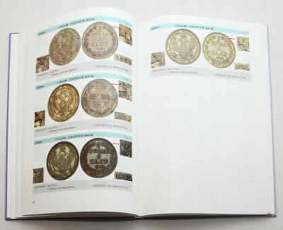 Dwunominałowe monety z lat 1832–1850 bite dla...
