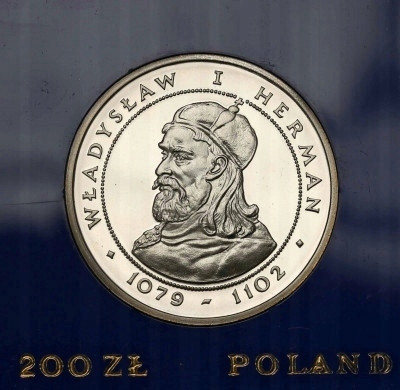 PRL 200 złotych 1981 Władysław Herman st.L