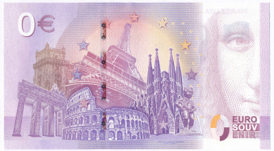 Banknot 0 Euro Warszawa - tylko 5000 egzemplarzy!