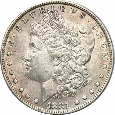 Usa 1 dolar 1881 Philadelphia st.2+